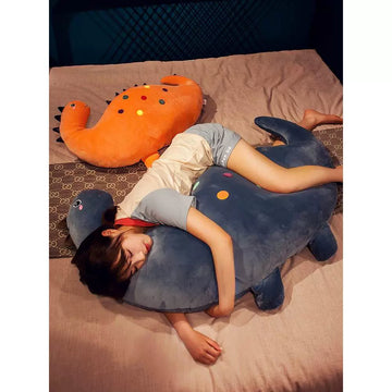 Dinosaur Doll Sleeping Pillow Leg-Supporting Pillow Doll Stuffed Girls' Bed Boys Style Large Soft Christmas Gift